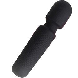 ARMONY - YOUR MAGIC MASSEUR VIBRATEUR RECHARGEABLE 10 VIBRATIONS BAGUETTE DOTS NOIR