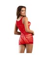 SUBBLIME - 952150 ROBE RÉSILLE SANS MANCHES COURTES ROUGE TAILLE UNIQUE