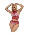 SUBBLIME - 952402 ENSEMBLE RESILLE AVEC LOSANGES ROSES TAILLE UNIQUE