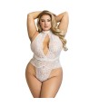 SUBBLIME - 953850 BODY DENTELLE BLANC S/M