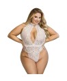 SUBBLIME - 953850 BODY DENTELLE BLANC S/M