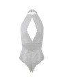 SUBBLIME - 953867 BODY DENTELLE BLANC L/XL