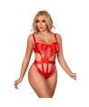 SUBBLIME - 954468 BODY SEXY CALADO CON LAZO ROJO S/M