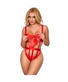 SUBBLIME - 954468 BODY SEXY CALADO CON LAZO ROJO S/M