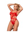 SUBBLIME - 954468 BODY SEXY CALADO CON LAZO ROJO S/M