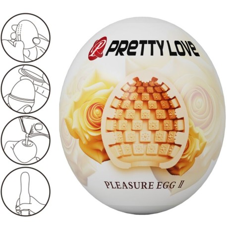 PRETTY LOVE - MASTURBATEUR POUR HOMMES CHAIR D'OEUF