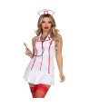 LEG AVENUE - COSTUME D'INFIRMIÈRE EN CHEF BLANC S/M