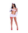 LEG AVENUE - COSTUME INFIRMIÈRE SEXY BLANC M