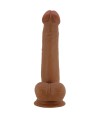 PRETTY LOVE - GRAND GODE RÉALISTE 22 CM MARRON