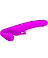 PRETTY LOVE - ZANINI STRAPLESS STRAP-ON 10 VIBRATIONS VIOLET