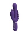 PRETTY LOVE - CAMMY TRIPLE VIBRATEUR MULTIFONCTION 4 EN 1 VIOLET