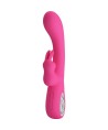 PRETTY LOVE - VIBRATEUR NOVAK RABBIT 12 VIBRATIONS ROSE