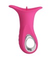 PRETTY LOVE - CLYDE VIBRATEUR ORAL LANGUE VIBRANTE 12 VIBRATIONS ROSE