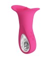 PRETTY LOVE - CLYDE VIBRATEUR ORAL LANGUE VIBRANTE 12 VIBRATIONS ROSE