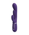 PRETTY LOVE - SHANIA TRIPLE RABBIT VIBRATEUR MULTIFONCTION VIOLET