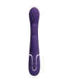 PRETTY LOVE - SHANIA TRIPLE RABBIT VIBRATEUR MULTIFONCTION VIOLET