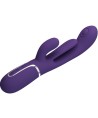 PRETTY LOVE - SHANIA TRIPLE RABBIT VIBRATEUR MULTIFONCTION VIOLET