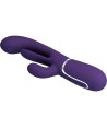 PRETTY LOVE - SHANIA TRIPLE RABBIT VIBRATEUR MULTIFONCTION VIOLET