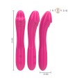 INTENSE - BELINDA VIBRATEUR 19 CM FLEXIBLE 10 VIBRATIONS ROSE