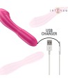 INTENSE - BELINDA VIBRATEUR 19 CM FLEXIBLE 10 VIBRATIONS ROSE