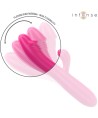 INTENSE - IVY VIBRATEUR FLEXIBLE 10 VIBRATIONS AVEC LANGUE STIMULANTE ROSE