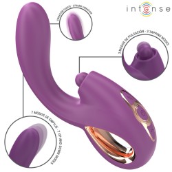 INTENSE - LALI VIBRATEUR MULTIFONCTION POINT G TAPPING THRUST VIBRATION VIOLET