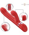 INTENSE - LELE VIBRATEUR MULTIFONCTION ROTATIF OSCILLANT STIMULANT ROUGE