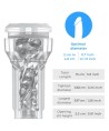 KIIROO - FEEL POCKET STROKER CRISTAL PAR KIIROO TRANSPARENT