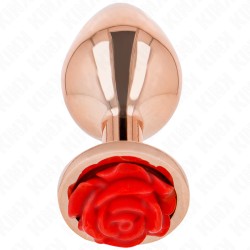 KINK - PLUG ANAL OR ROSE AVEC ROSE ROUGE M