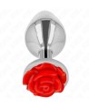 KINK - PLUG ANAL ROSE ROUGE TAILLE L