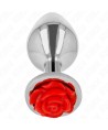 KINK - PLUG ANAL ROSE ROUGE TAILLE M