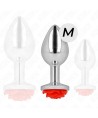 KINK - PLUG ANAL ROSE ROUGE TAILLE M