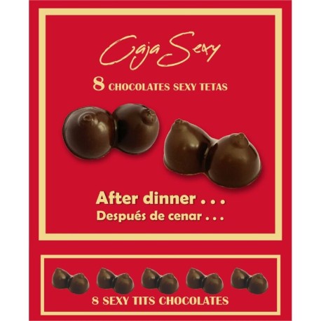 DIABLO PICANTE - 8 CHOCOLATS SEXY SEINS