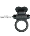 PRETTY LOVE - BAGUE VIBRANTE DEBONAIRE LAPIN 10 VIBRATIONS NOIRE