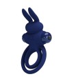 PRETTY LOVE - DAREY DOUBLE ANNEAU VIBRANT LAPIN BLEU