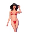 CHILIROSE - CR 4840 MICRO BIKINI ROUGE S/M