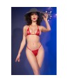 CHILIROSE - CR 4840 MICRO BIKINI ROUGE S/M