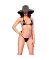 CHILIROSE - CR 4840 MICRO BIKINI NOIR S/M