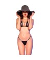 CHILIROSE - CR 4840 MICRO BIKINI NOIR S/M