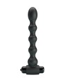 PRETTY LOVE - PLUG ANAL LYNN SILICONE 10 VIBRATIONS NOIR