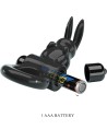 PRETTY LOVE - ANNEAU VIBRATEUR EXCITANT RABBIT 10 VIBRATIONS NOIR