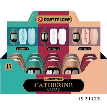 PRETTY LOVE - CASPAR PACK 15 DIFFÉRENTS MASCRUBATEURS HOMMES