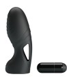 PRETTY LOVE - ALAN VIBRATEUR DE DOIGTS EN SILICONE NOIR