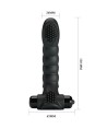 PRETTY LOVE - VIBRATEUR DOIGT ALEXANDER 10 VIBRATIONS NOIR