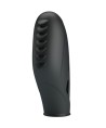 PRETTY LOVE - VIBRATEUR DOIGT EN SILICONE GILO NOIR