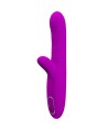 PRETTY LOVE - VIBRATEUR MULTIFONCTION ANGELIQUE + STIMULATEUR DE CLITORIS VIOLET