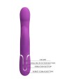 PRETTY LOVE - VIBRATEUR ET STIMULATEUR MULTIFONCTION 4 EN 1 VIOLET