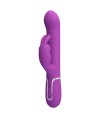 PRETTY LOVE - VIBRATEUR LAPIN MULTIFONCTION COALE 4 EN 1 VIOLET