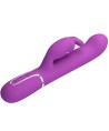 PRETTY LOVE - VIBRATEUR LAPIN MULTIFONCTION COALE 4 EN 1 VIOLET