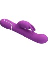 PRETTY LOVE - VIBRATEUR LAPIN MULTIFONCTION COALE 4 EN 1 VIOLET